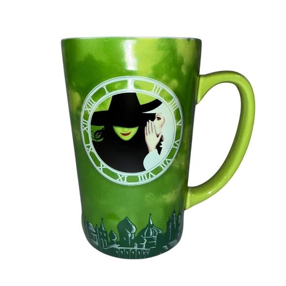 The Musical Wicked "One Short Day" Green Coffee Mug 2023 RARE - Picture 1 of 9